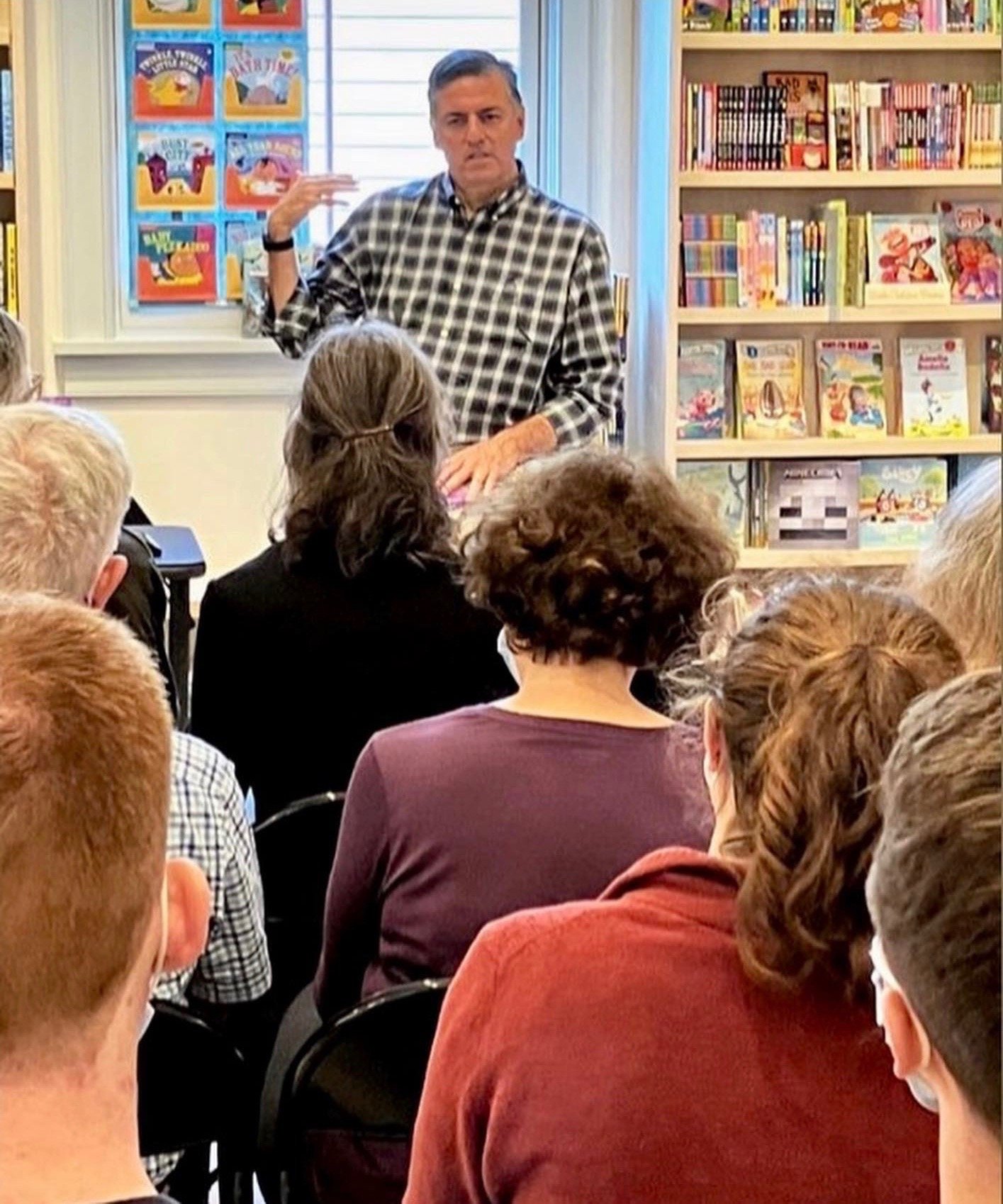Sergio Troncoso at House of Books, Kent, CT, 2022.