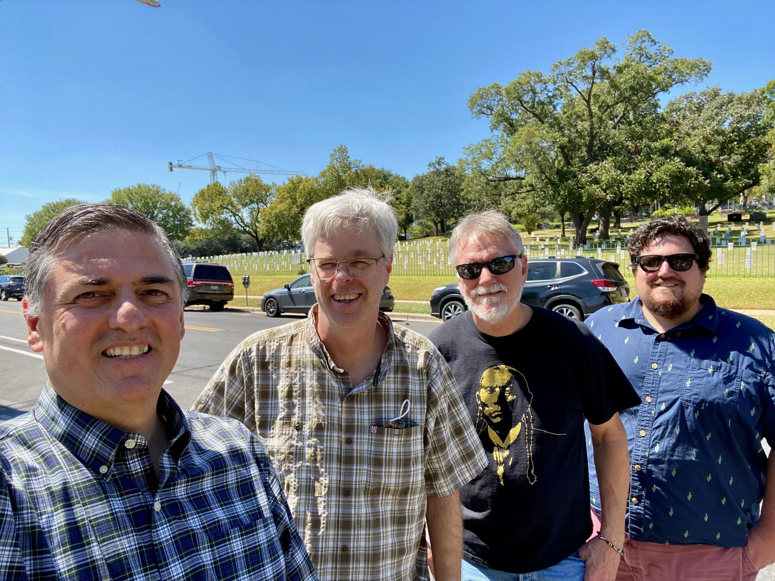 Sergio Troncoso, Steve Davis, Kip Stratton, Wes Ferguson, Austin, TX, 2021.
