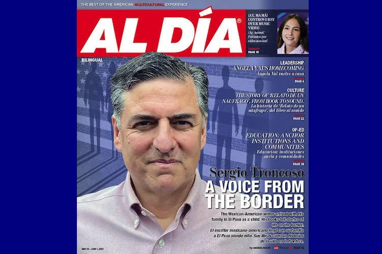 Sergio Troncoso in Al Dia newspaper