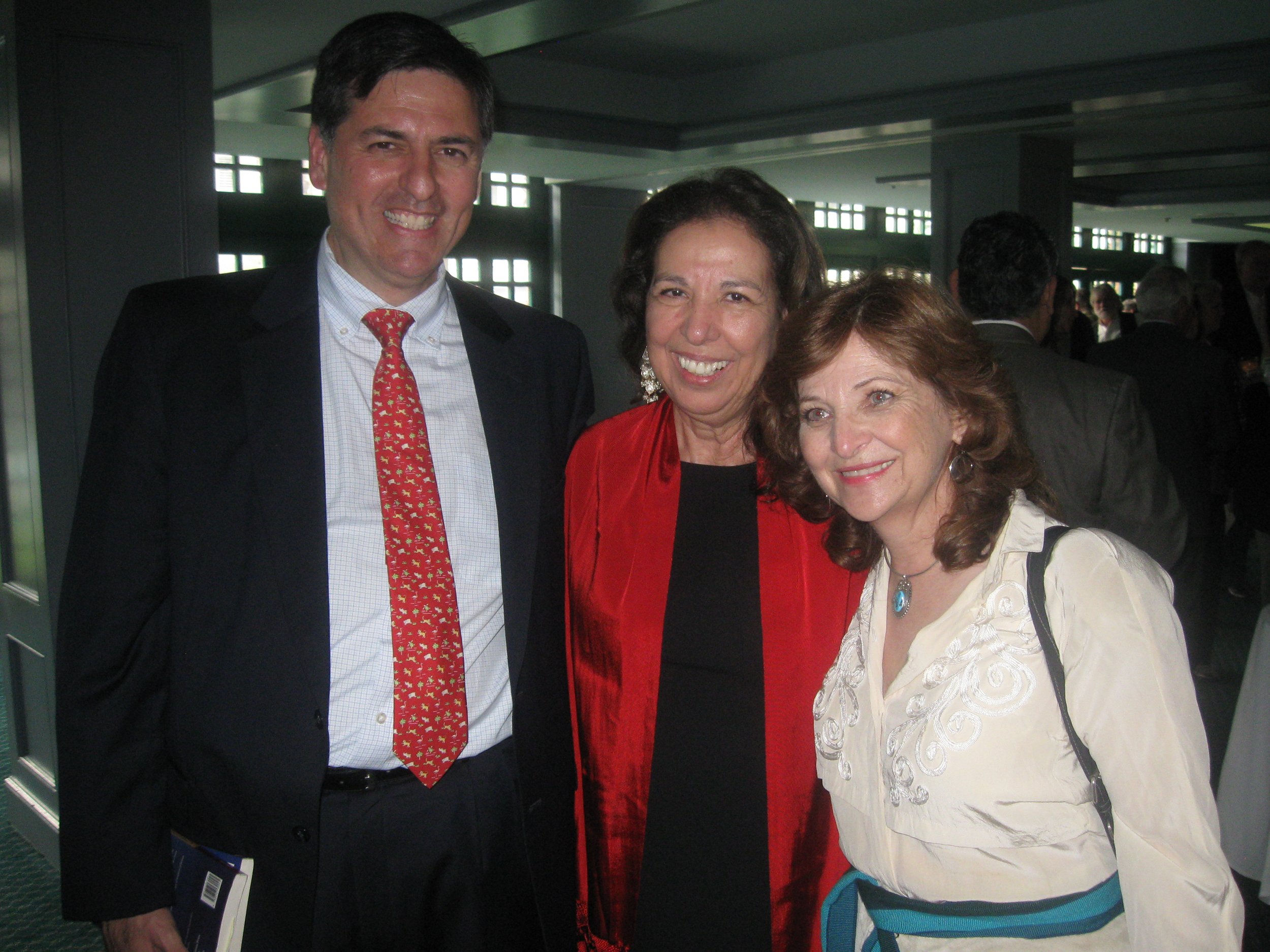 Sergio Troncoso, Norma E. Cantu, Carmen Tafolla at Texas Institute of Letters, San Antonio, TX, 2012.