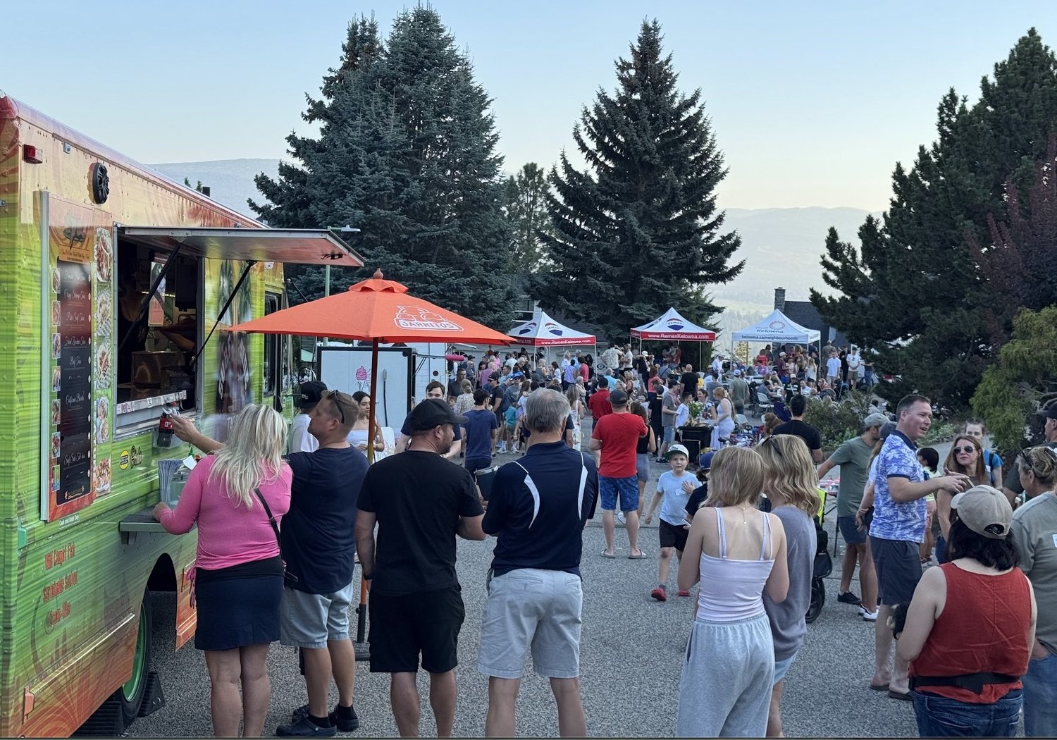 Food trucks at Rock the Block