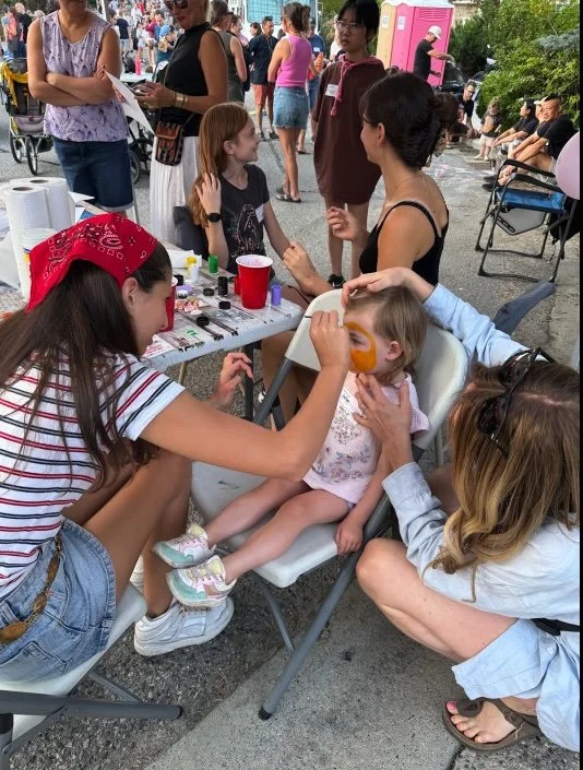 Dilworth neighbours at Rock the Block