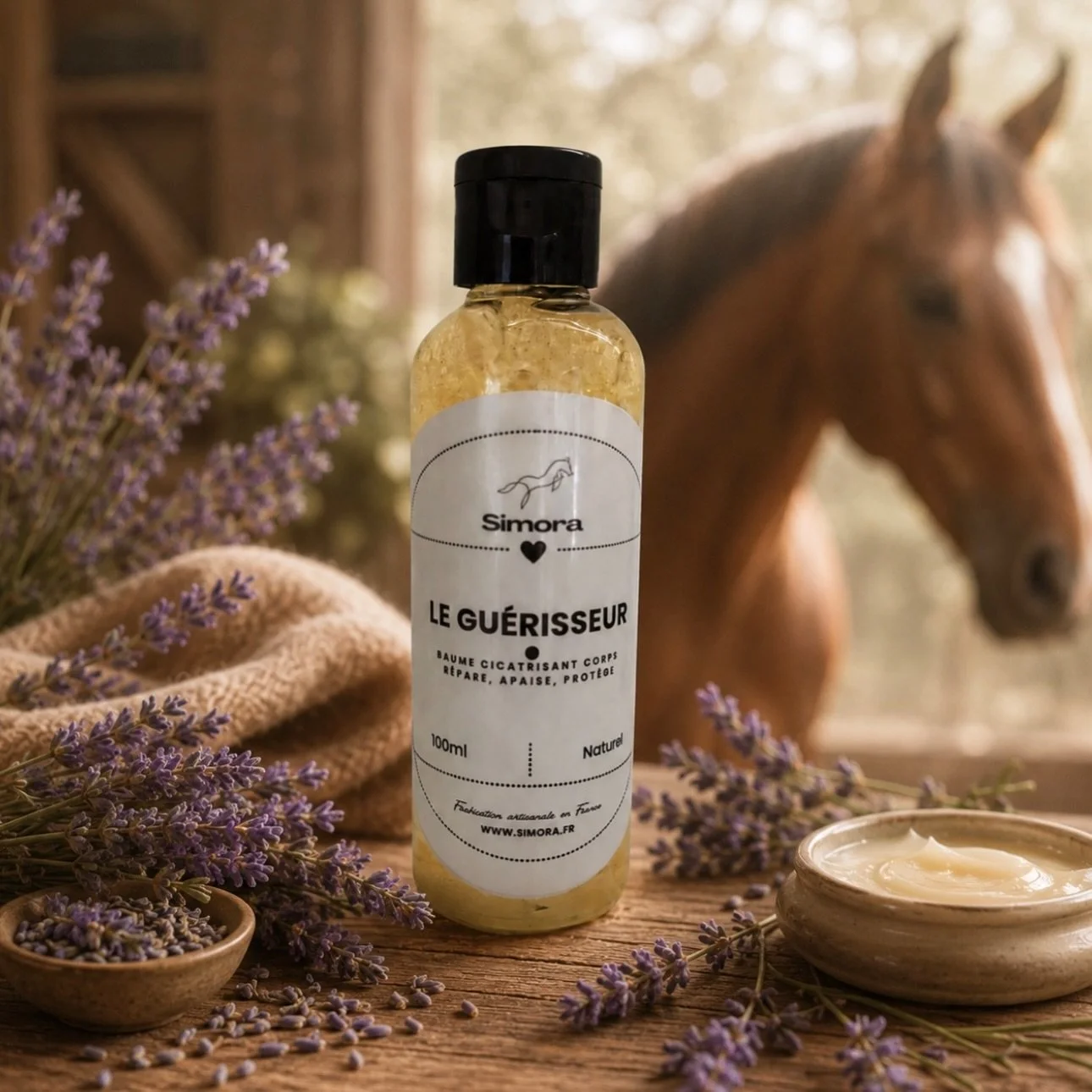 ☀️ Juillet s&rsquo;honore de deux tr&eacute;sors pour vos chevaux ✨

Ce mois-ci, offrez &agrave; vos compagnons le meilleur de la nature avec L&rsquo;Or Vert, le baume nourrissant pour sabots &agrave; l&rsquo;huile d&rsquo;olive, et Le Gu&eacute;riss