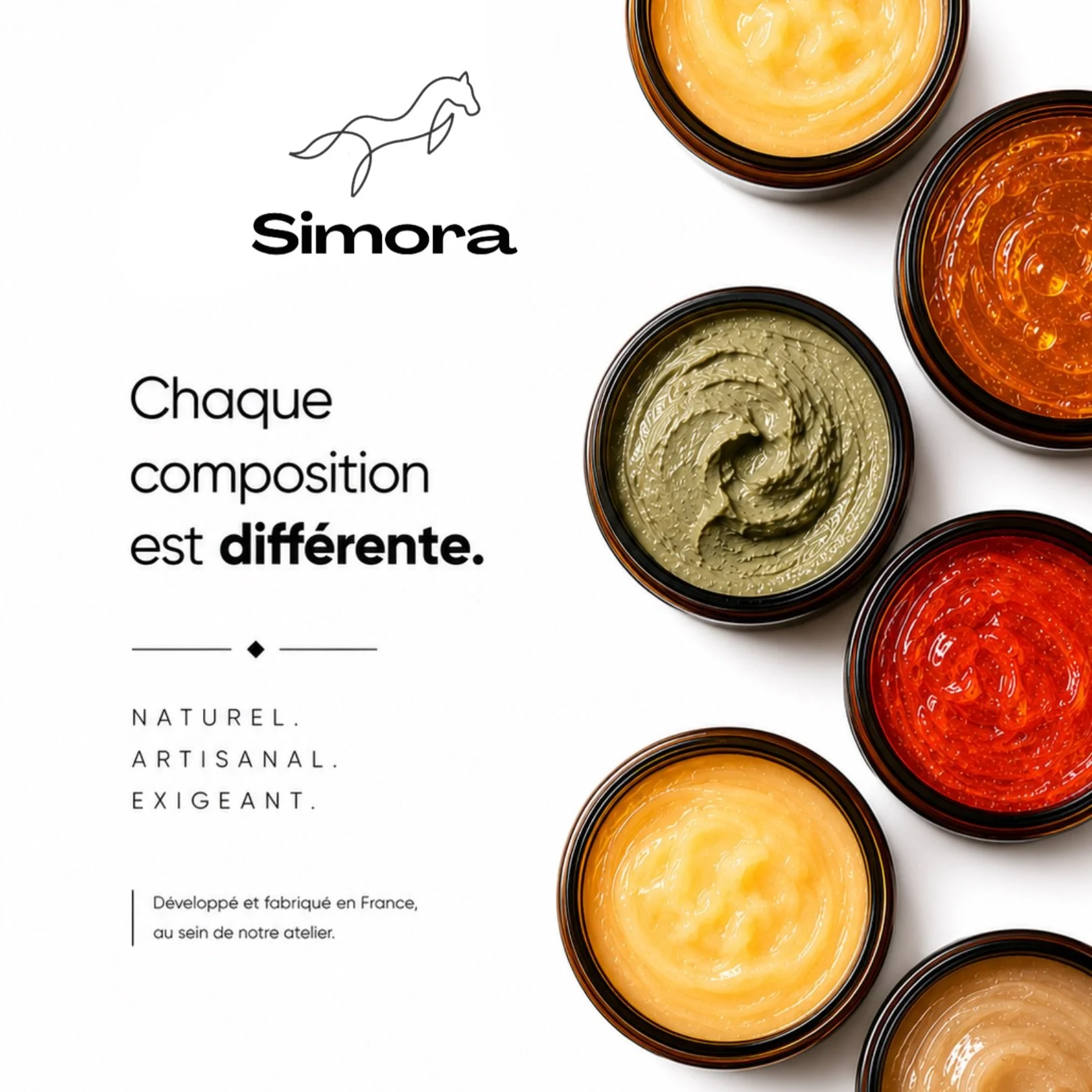 ✨ Toutes les couleurs racontent une histoire. 🤍

Aucune n&rsquo;est identique. Parce qu&rsquo;aucune n&rsquo;a &eacute;t&eacute; cr&eacute;&eacute;e pour faire la m&ecirc;me chose.

Chez Simora, nous ne cherchons pas simplement &agrave; cr&eacute;er
