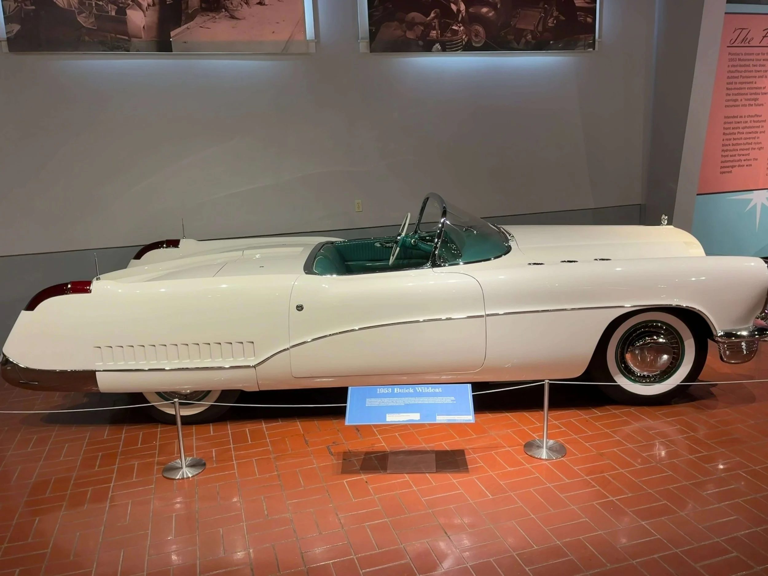 The Motorama Display including a prototype of the 1953 Buick Wildcat