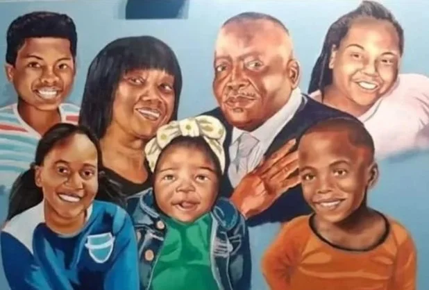Family portrait commission by jeremy mccrary brush central art.