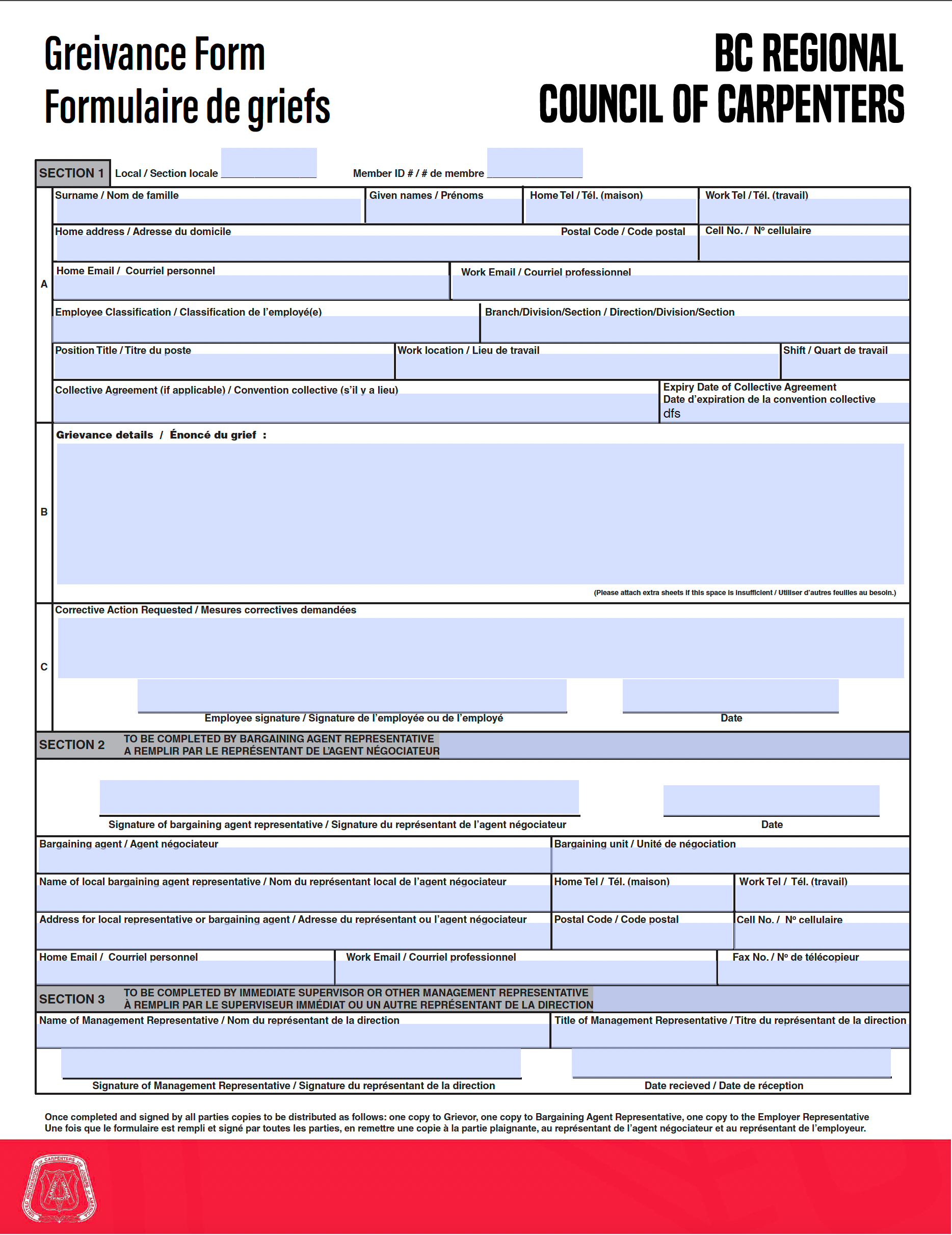 A fillable PDF that I created for legal counsel. I designed the boilerplate as well. (2022)