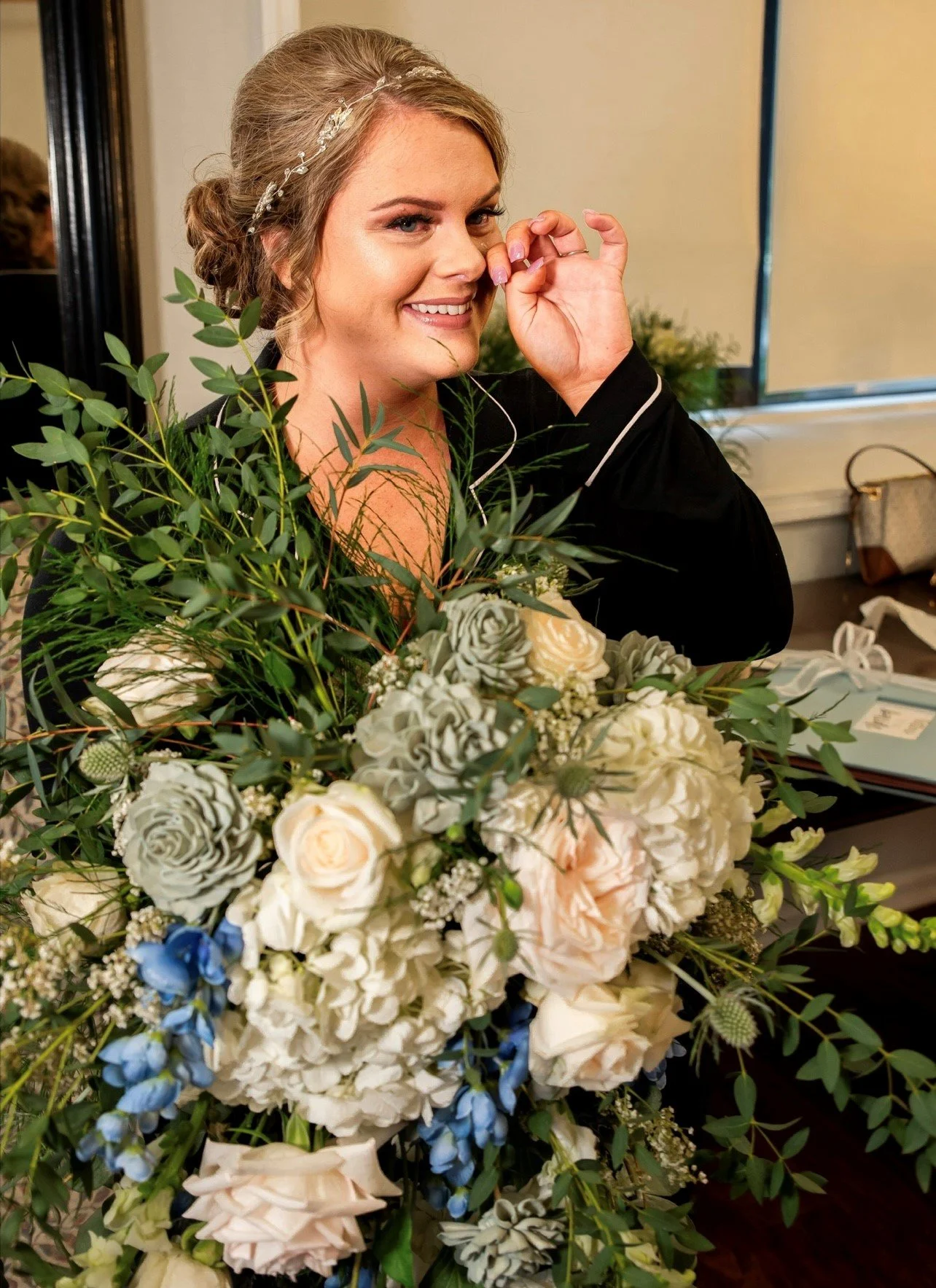 Danae Crying Bouquet.jpg