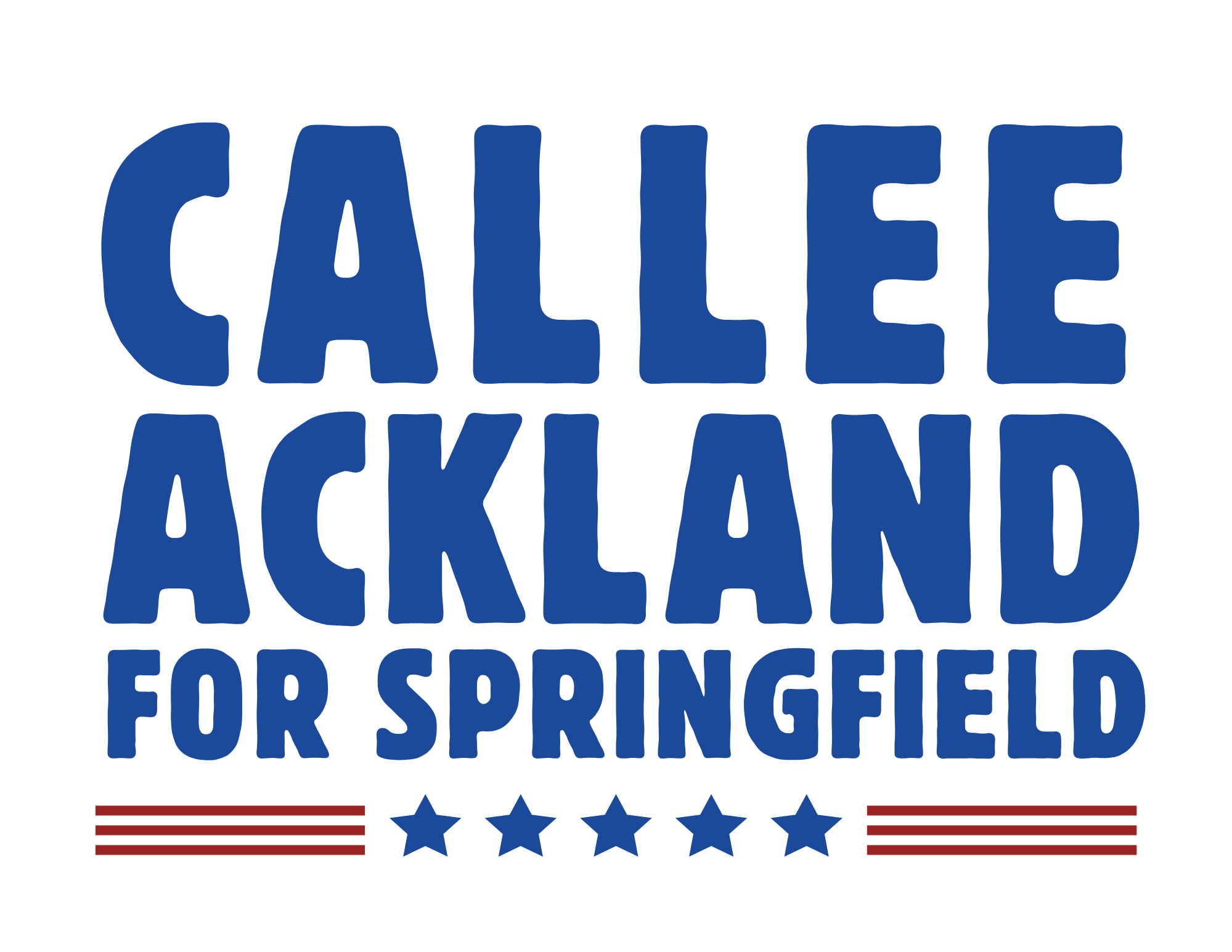 Callee Ackland - primary logo (white)