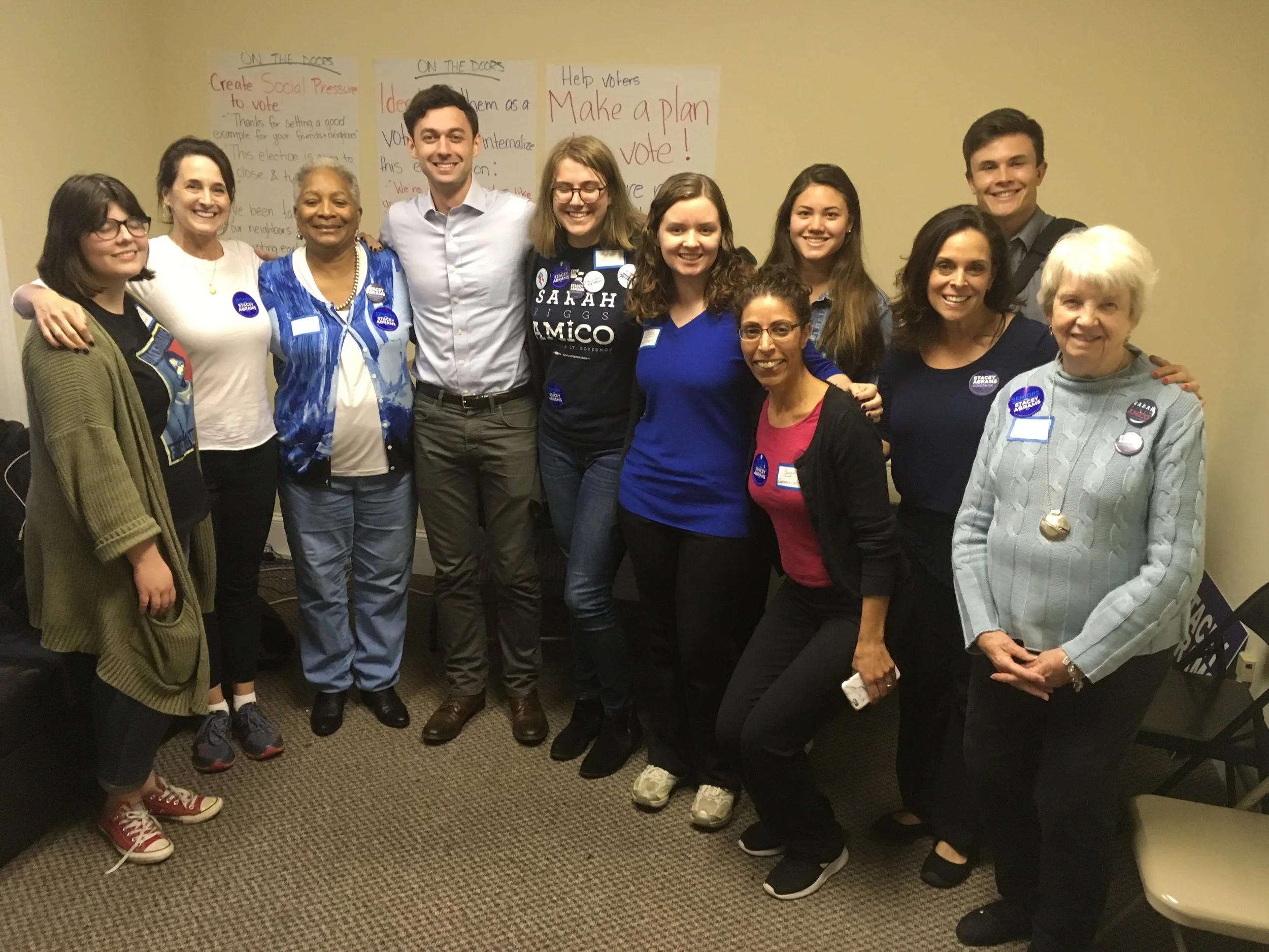 Callee Ackland - political organizer - Stacey Abrams campaign