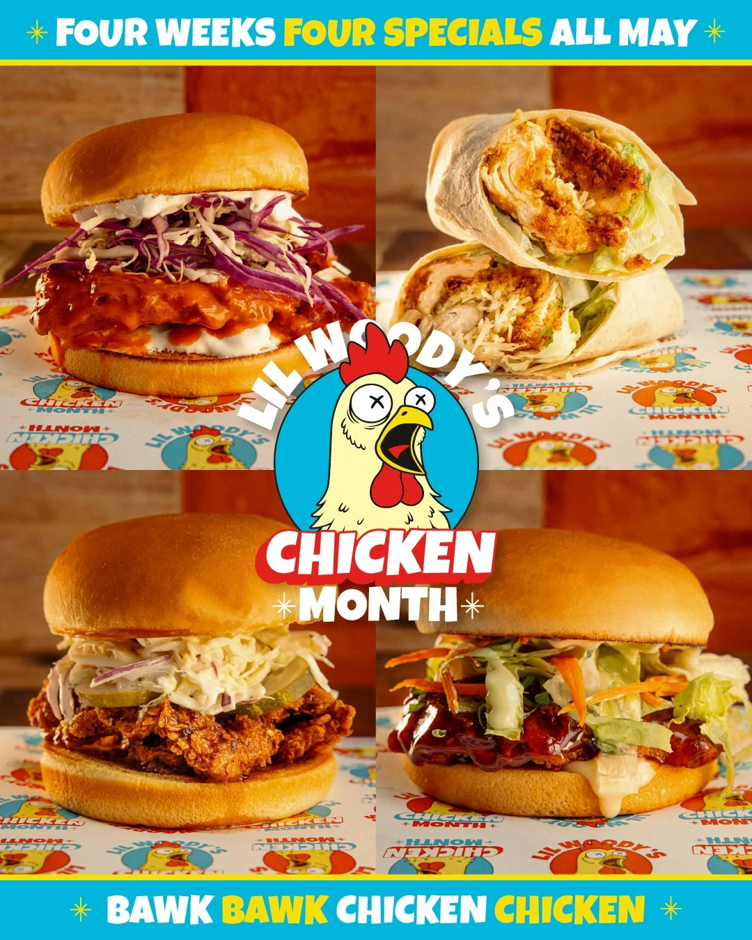 Lil Woody's Chicken Month