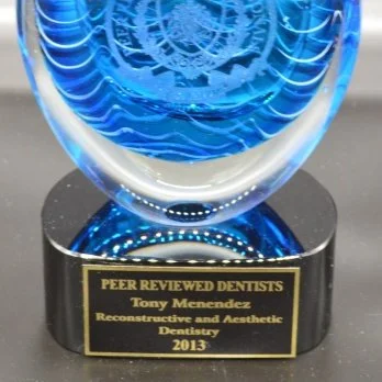 Dr. Menendez award recognition