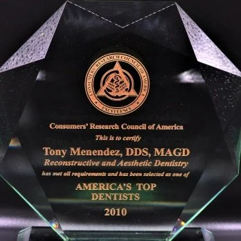 Dr. Menendez award recognition