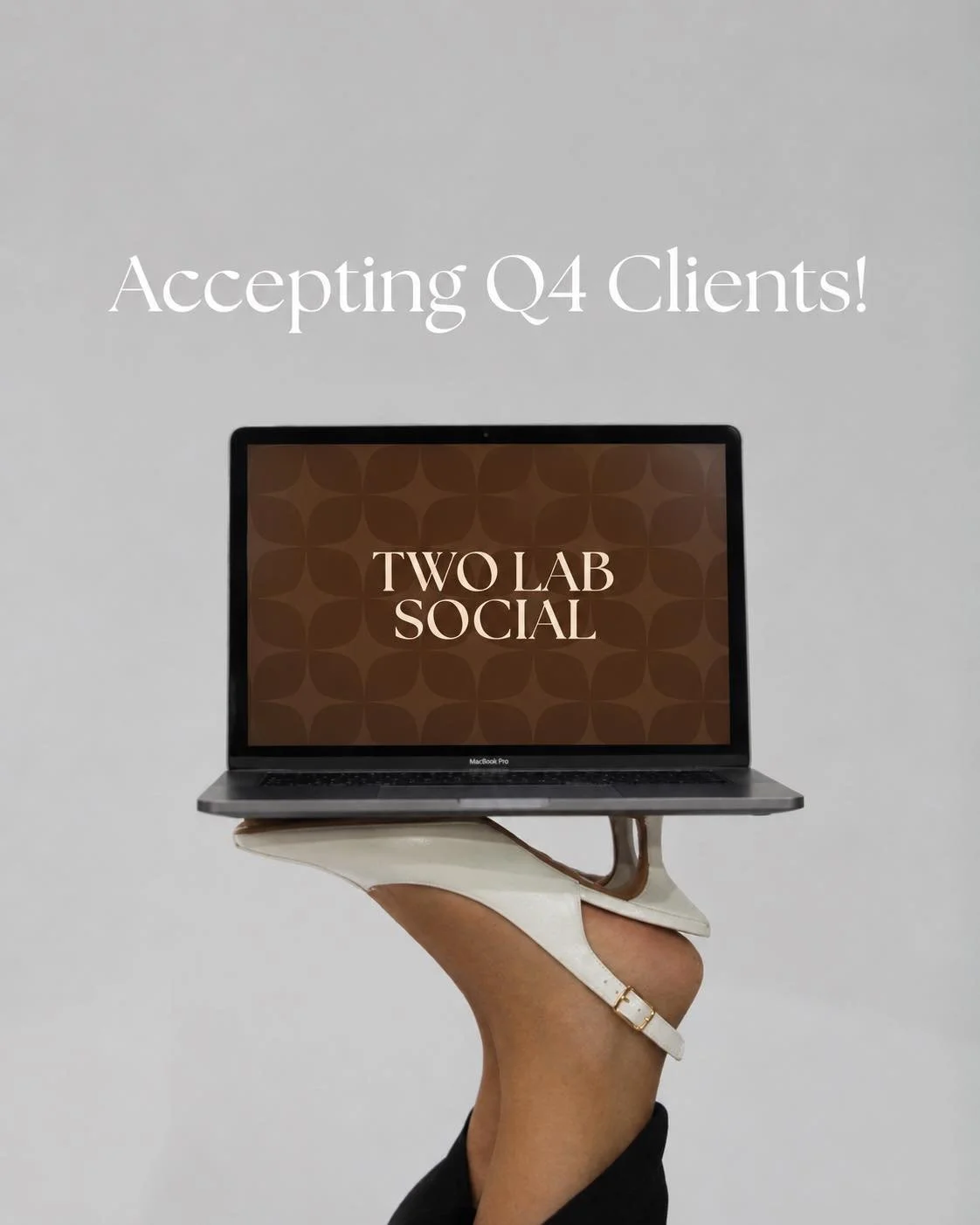 Two Lab Social is accepting clients for Q4! This is the perfect time to get started on all of your Holiday content! 

Struggling with what to post the rest of the year? Don&rsquo;t know where to start? We&rsquo;ve got you covered! Click the link in o