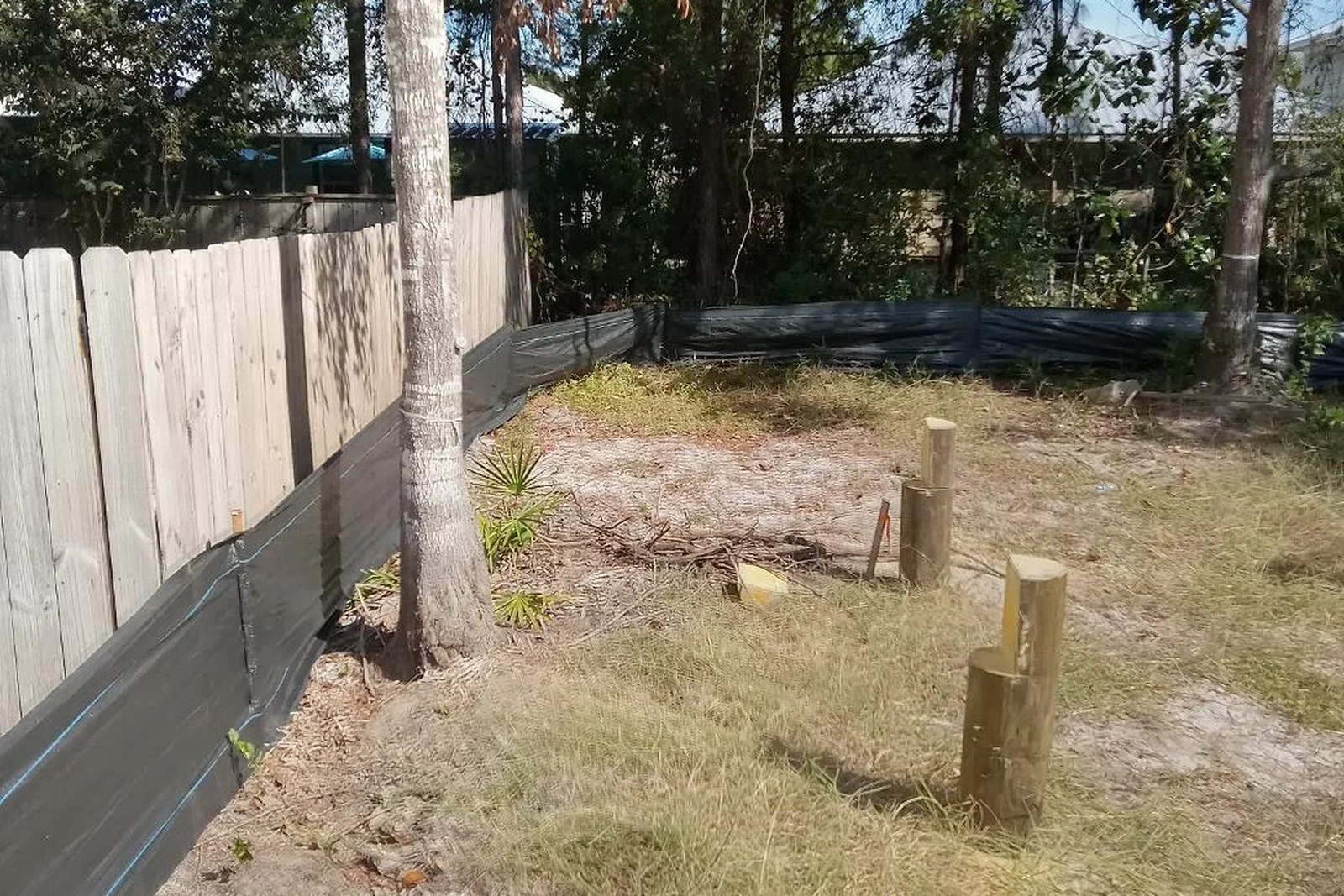 Erosion Control on a Residential Lot