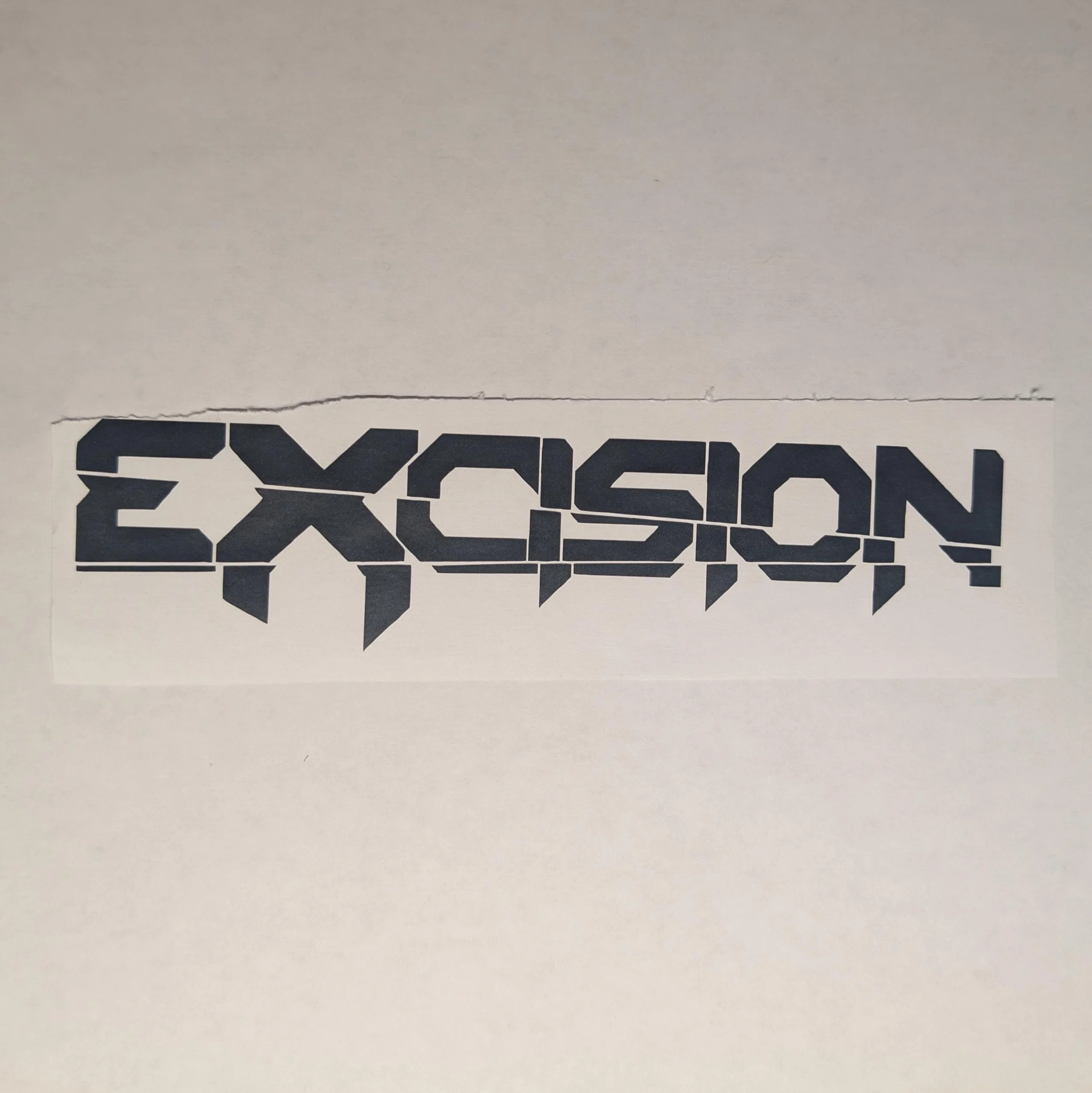 Excision Vinyl Decal