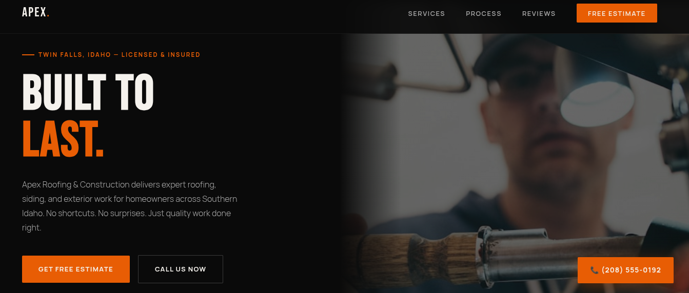 Apex Contractor- Roofing Service (Click to View Full Site)
