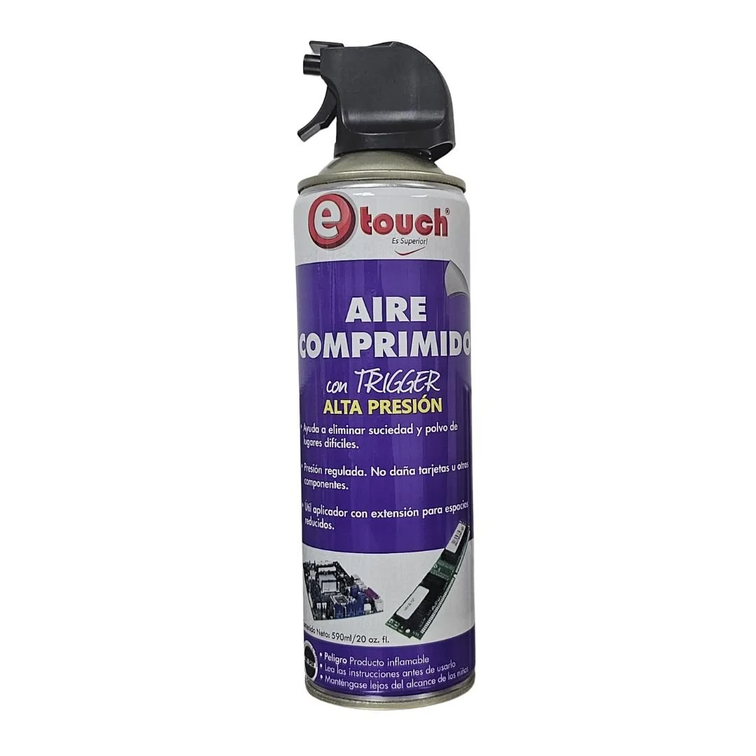 SPRAY AIRE COMPRIMIDO 590ML ETOUCH®