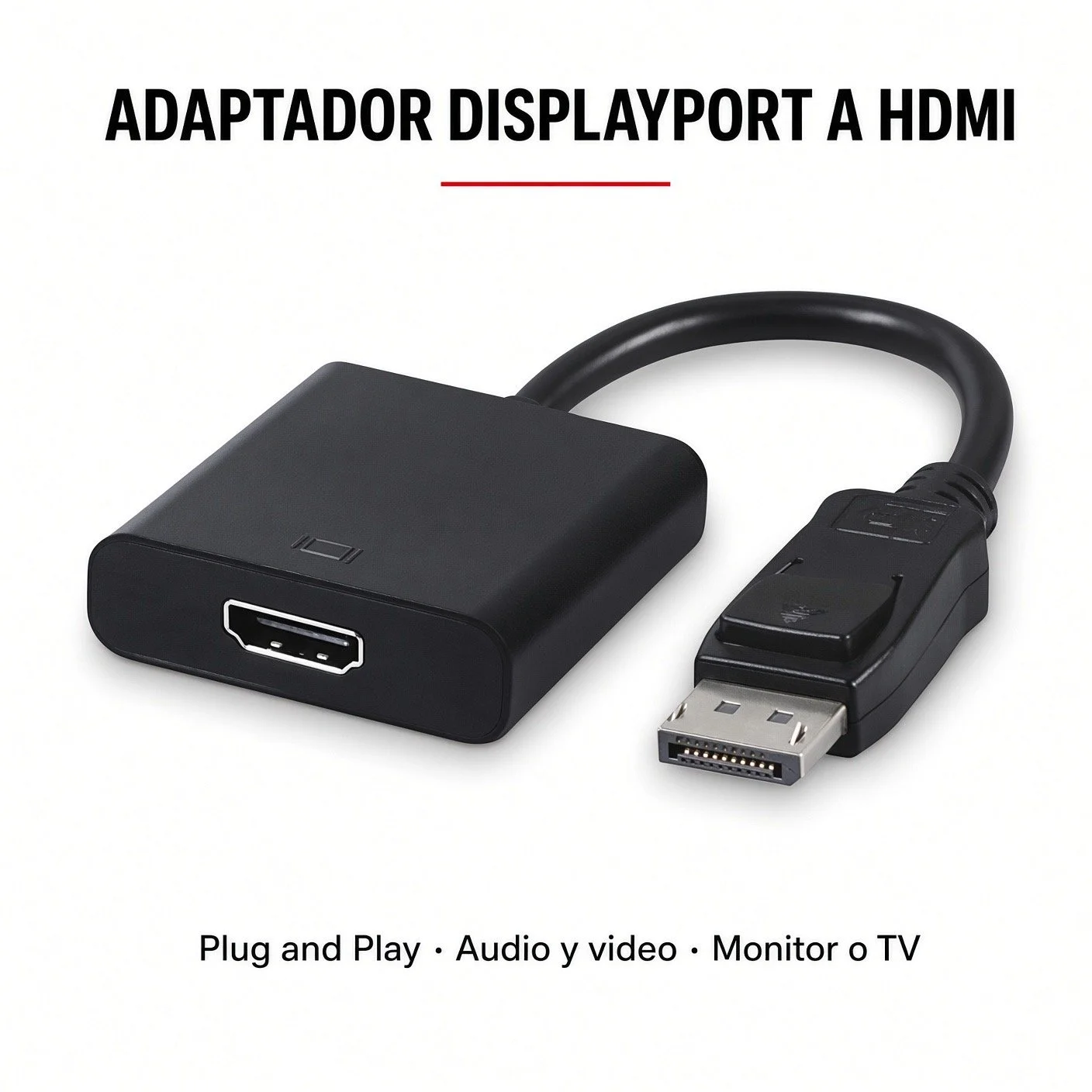 ADAPTADOR DISPLAY PORT A HDMI 1080P ETOUCH®