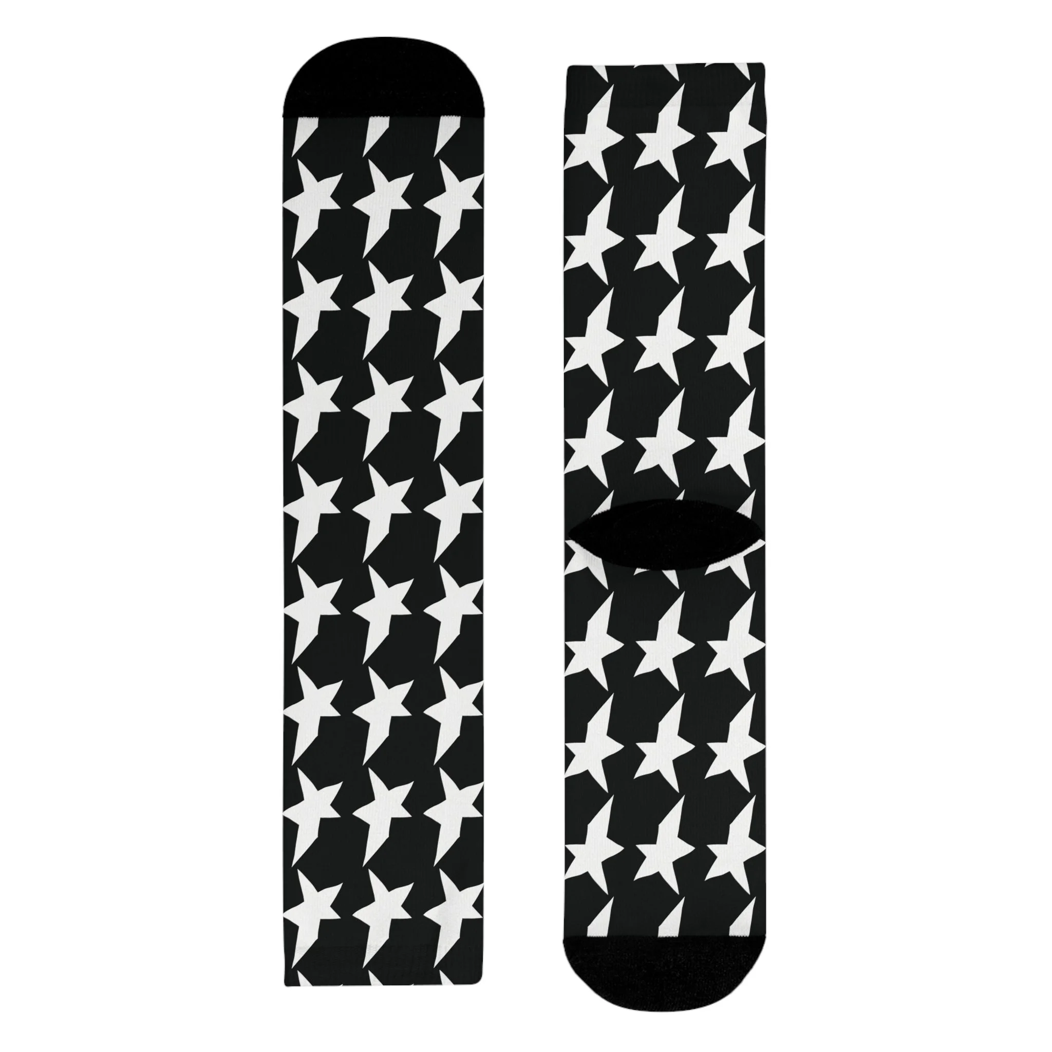 Classic glimmer Star Socks