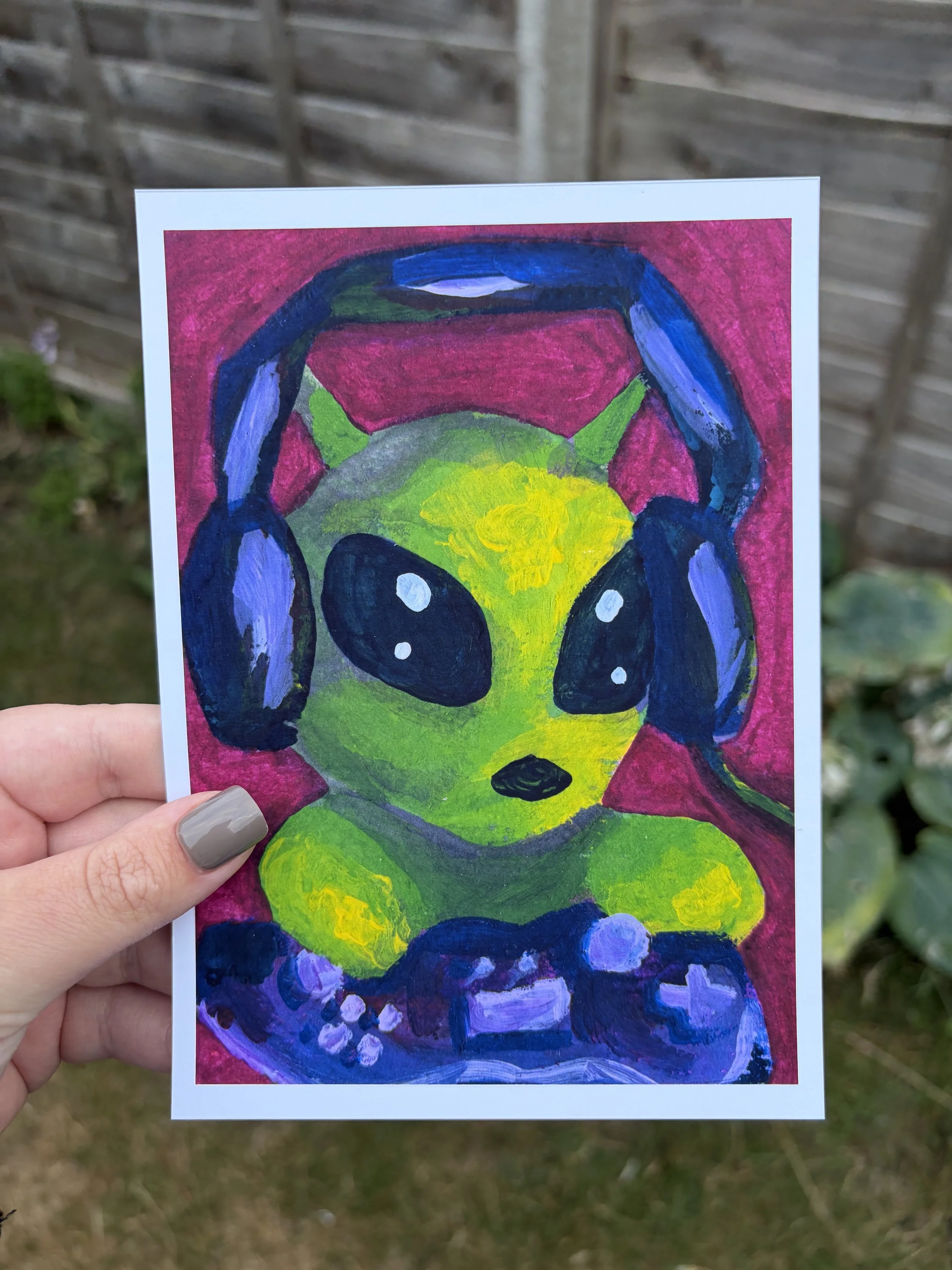 Glitch 5×7 Art Print