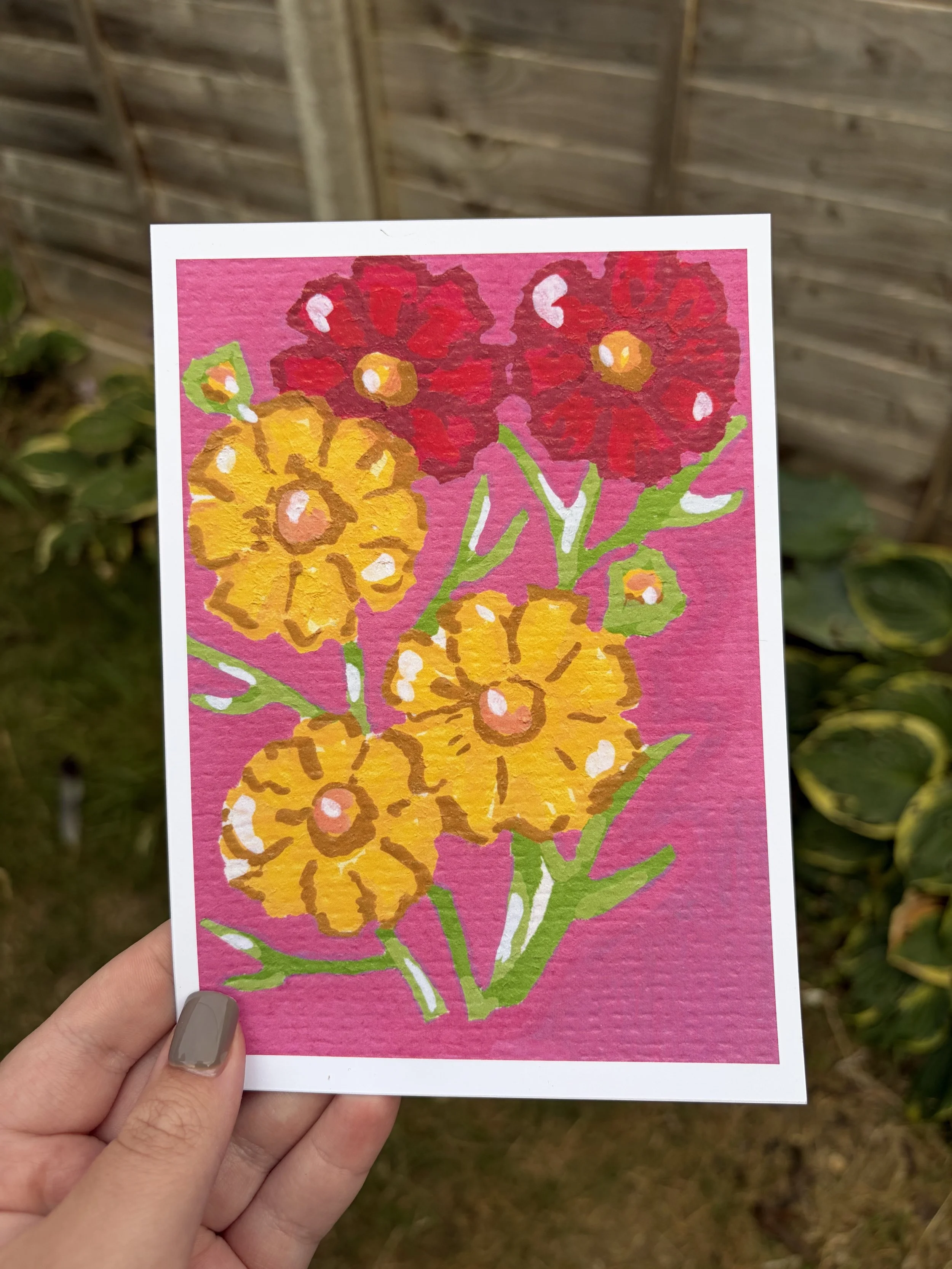 Cosmos 5×7 Art Print