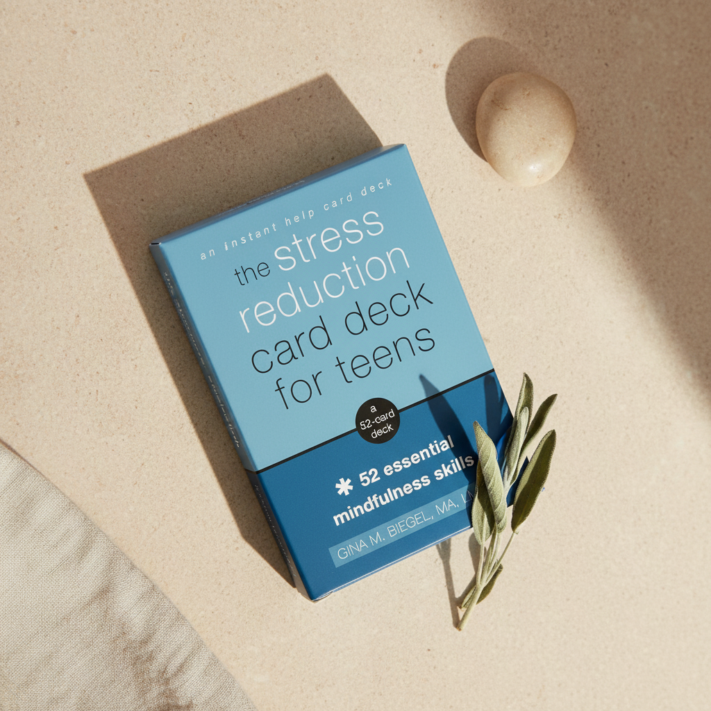 Stress Reduction Card Deck for Teens