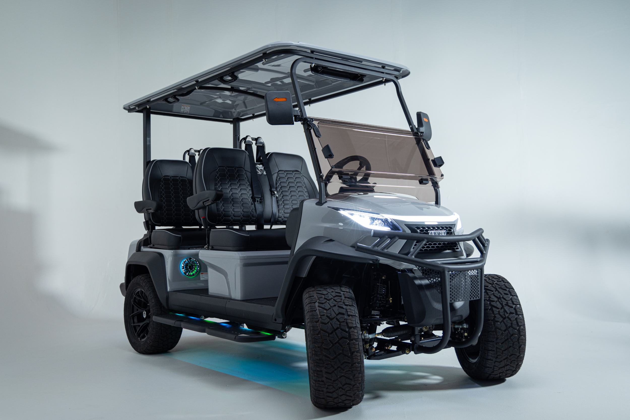 2026 VENOM EV STEALTH 4-SEATER GUN METAL GRAY