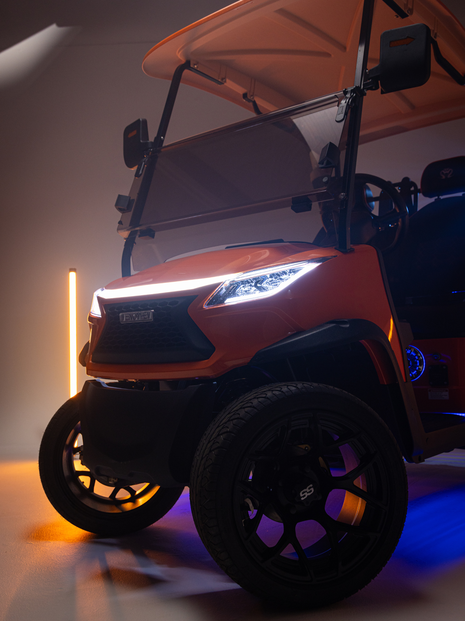 2026 VENOM EV STEALTH 4-SEATER METALLIC ORANGE