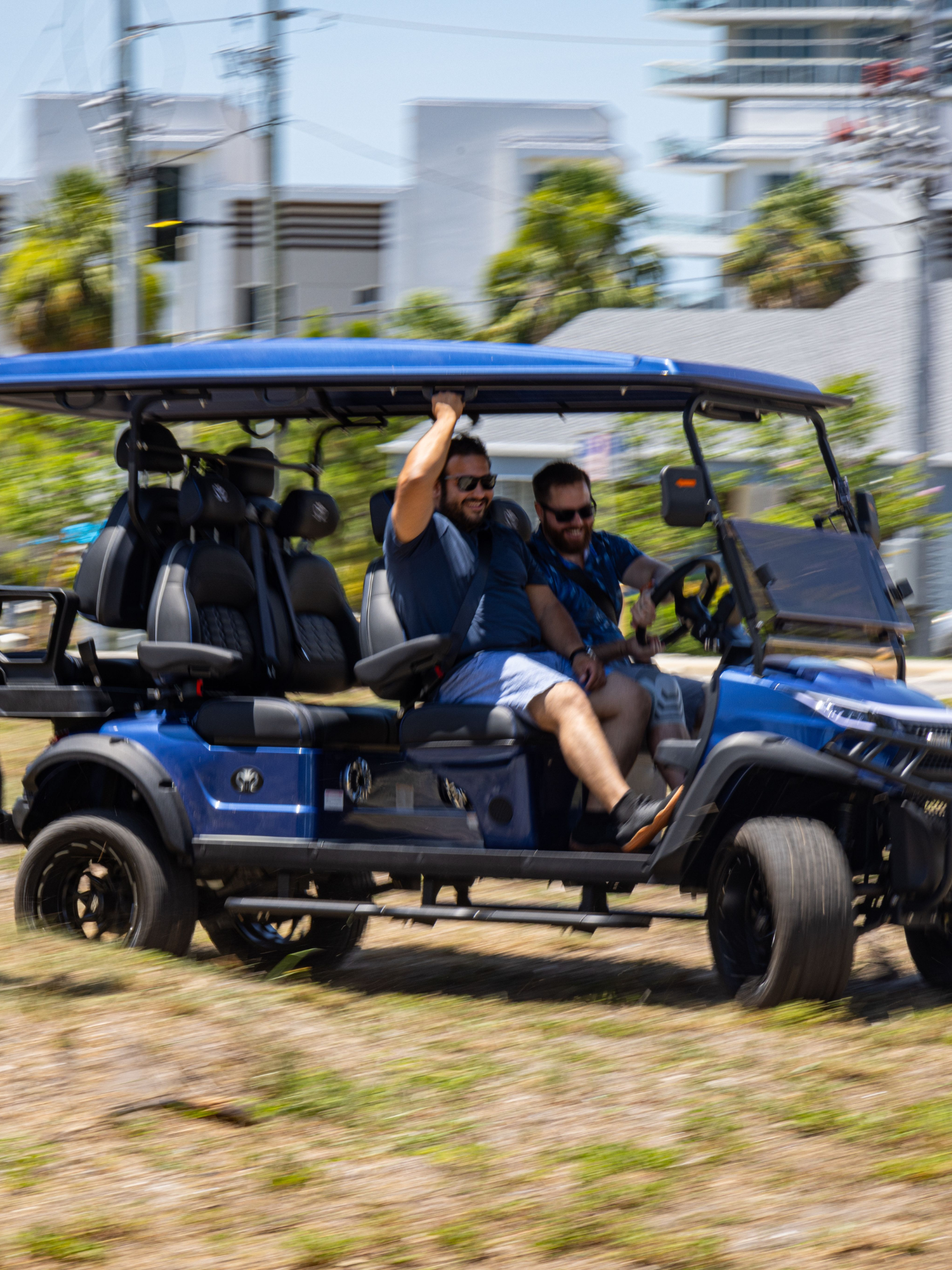 2026 Venom EV Strike 6-Seater Metallic Blue