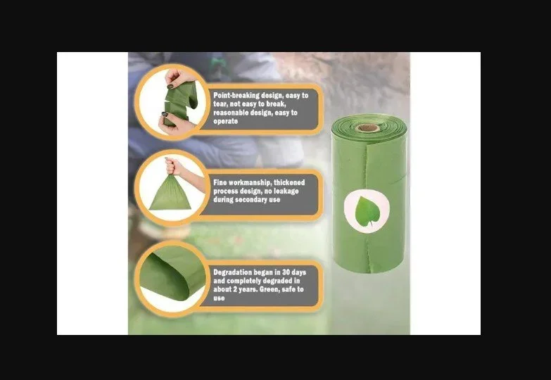 Biodegradable Poop Bags Single roll/15bags