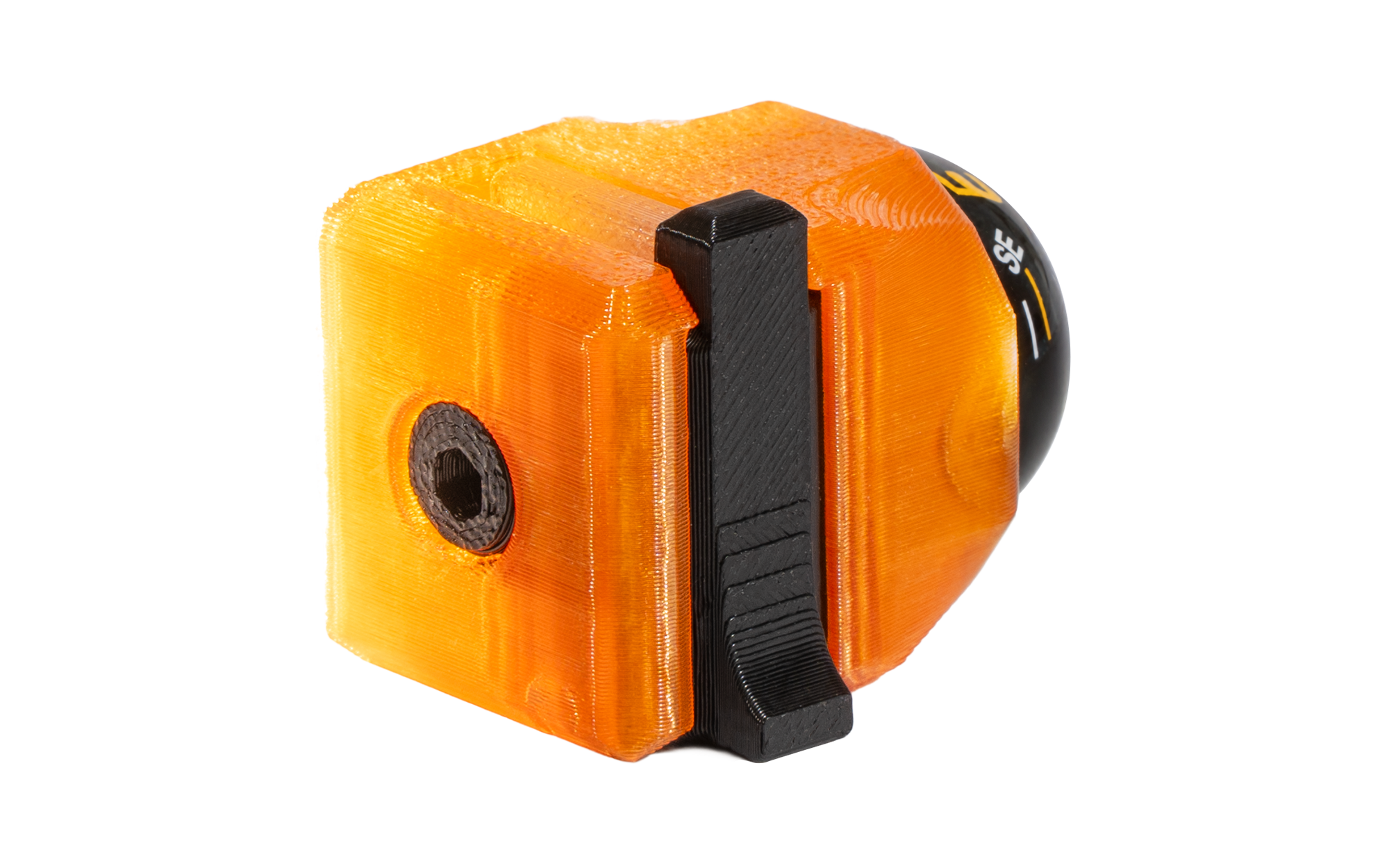 +3MS Paraglider Riser Mount Compass LITE (Orange) 4.png