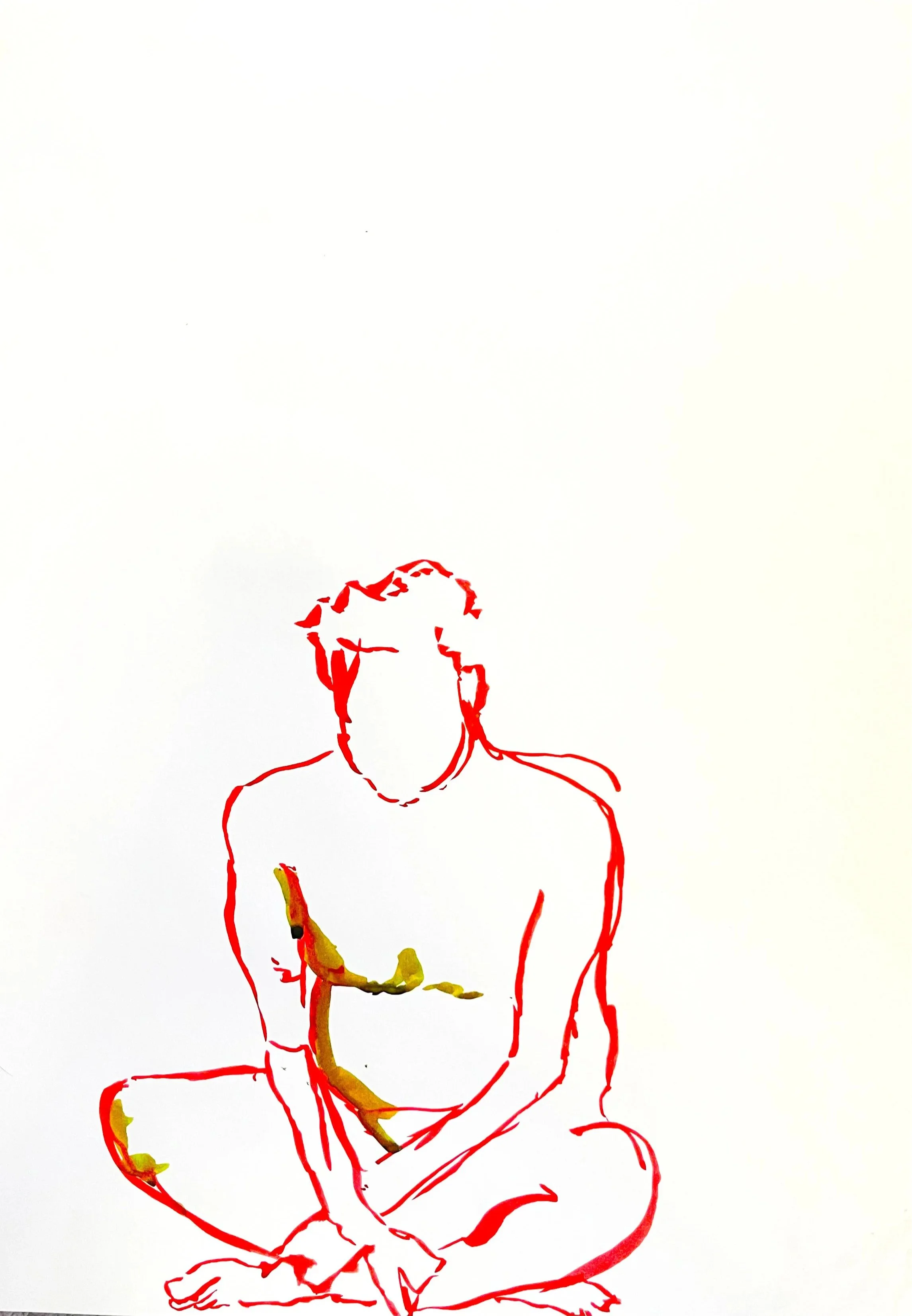 Untitled (2022) Watercolour on paper