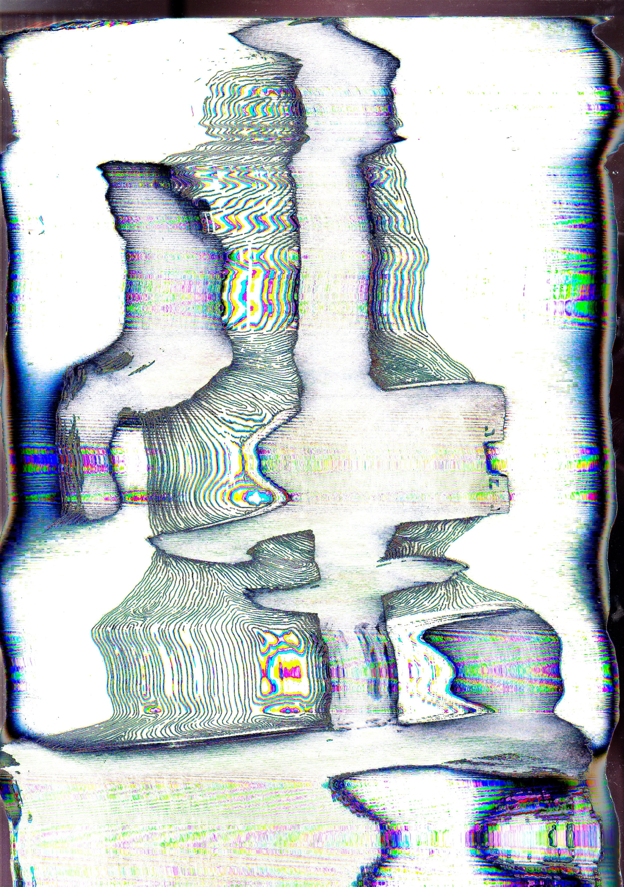 1gnaas (2026) Digitally manipulated ink calligraphy