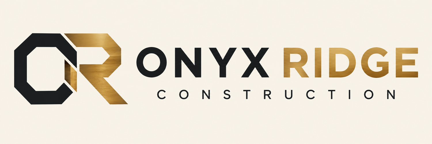 ONYX RIDGE CONSTRUCTION
