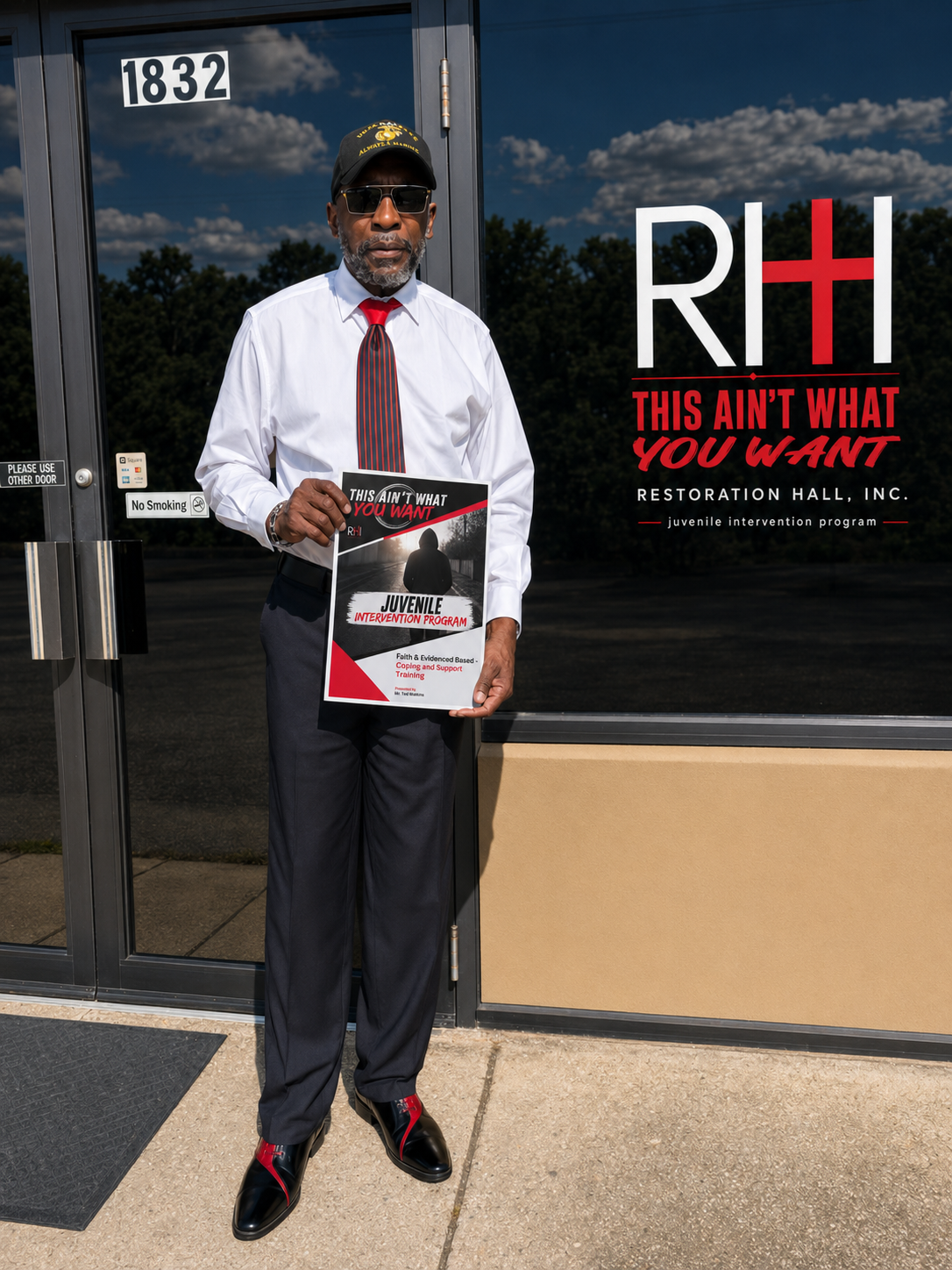 Ted Watkins Promoting This Ain't What You Want Program, Executive Director of Restoration Hall Inc