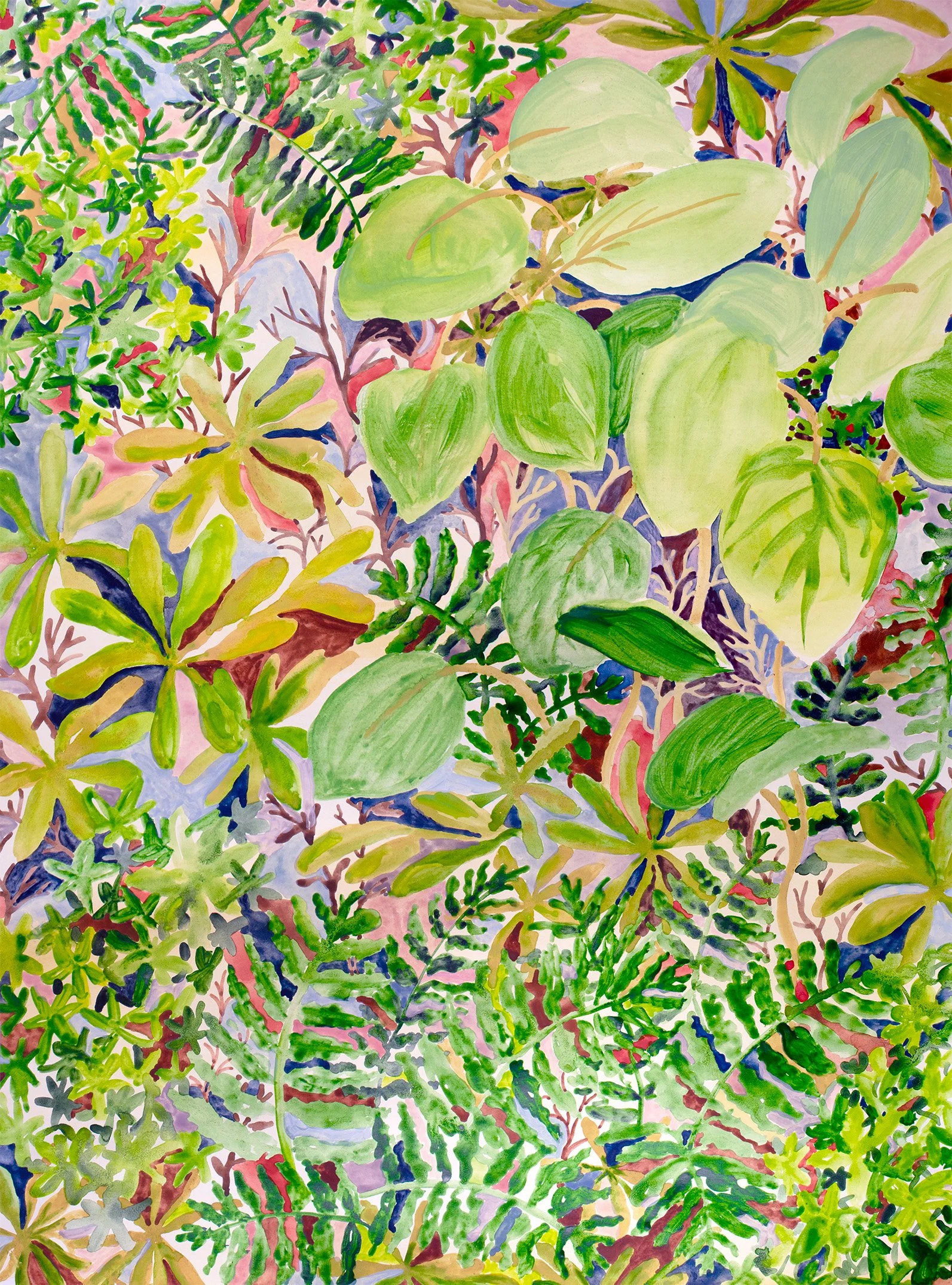 24" x 18" | Guache and watercolor on paper | 2026