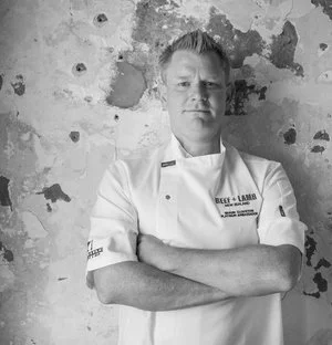 Portrait of Platinum Ambassador Chef Shaun Clouston