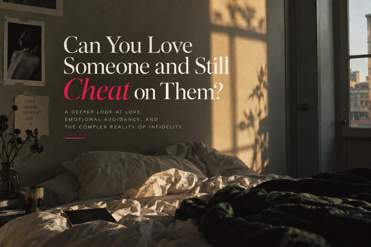 can you love someone and still cheat on them?