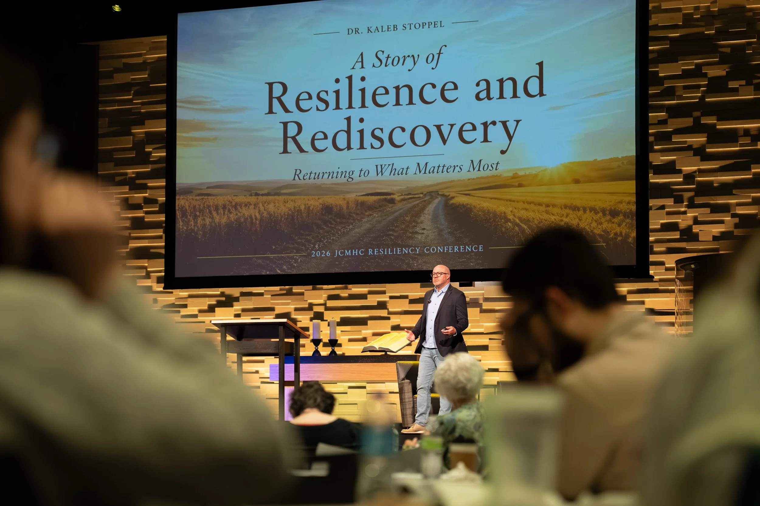 Kansas City commercial photographer Joe Zlatnik - Dr Kaleb Stoppel keynote speaking engagement
