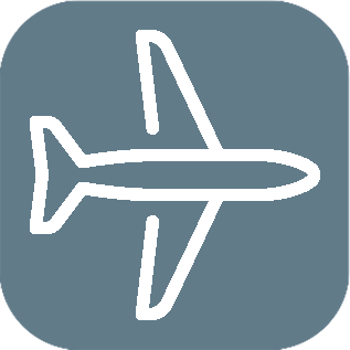 Icon of a plane