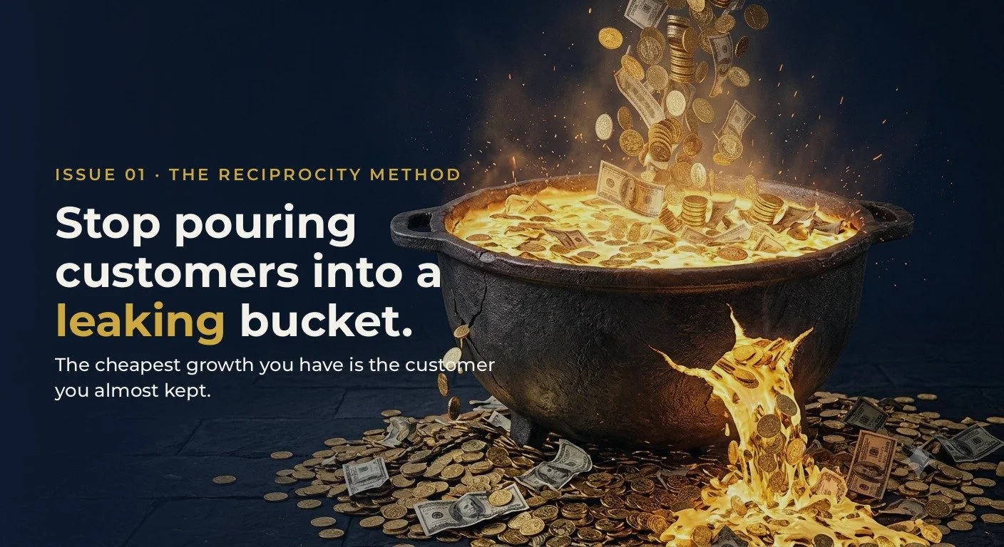 Issue 01 — The 5% Leaking Bucket