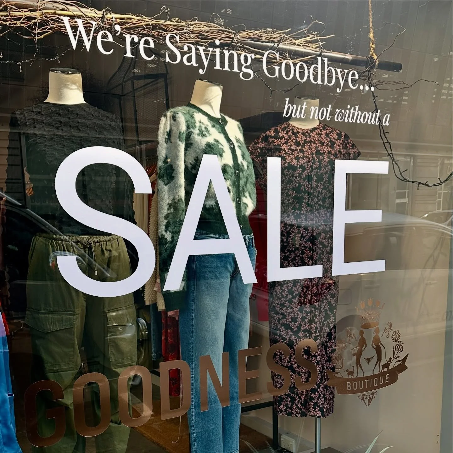 See you in-store this weekend. Bag a beautiful bargain before we close our doors at the end of July. 💋❤️