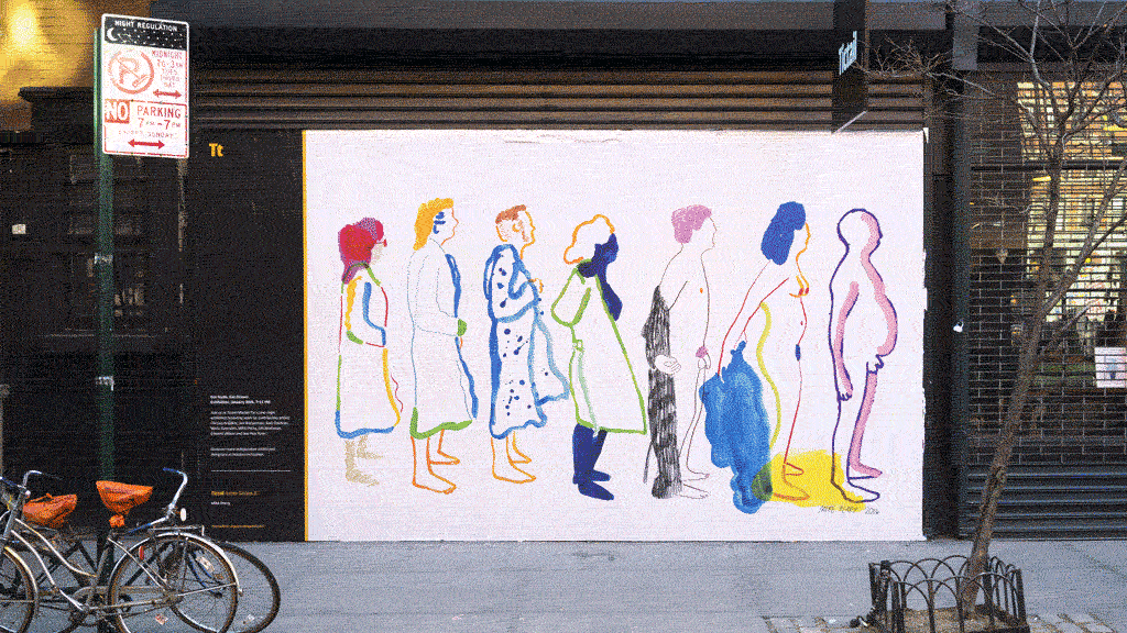 Influencer Activations: Tictail Market Mural Curation