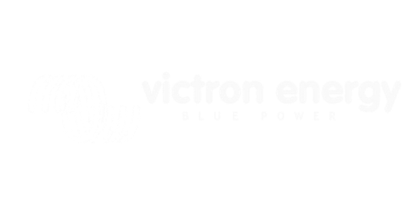 Logo of Victron Energy Blue Power with a stylized coil graphic.