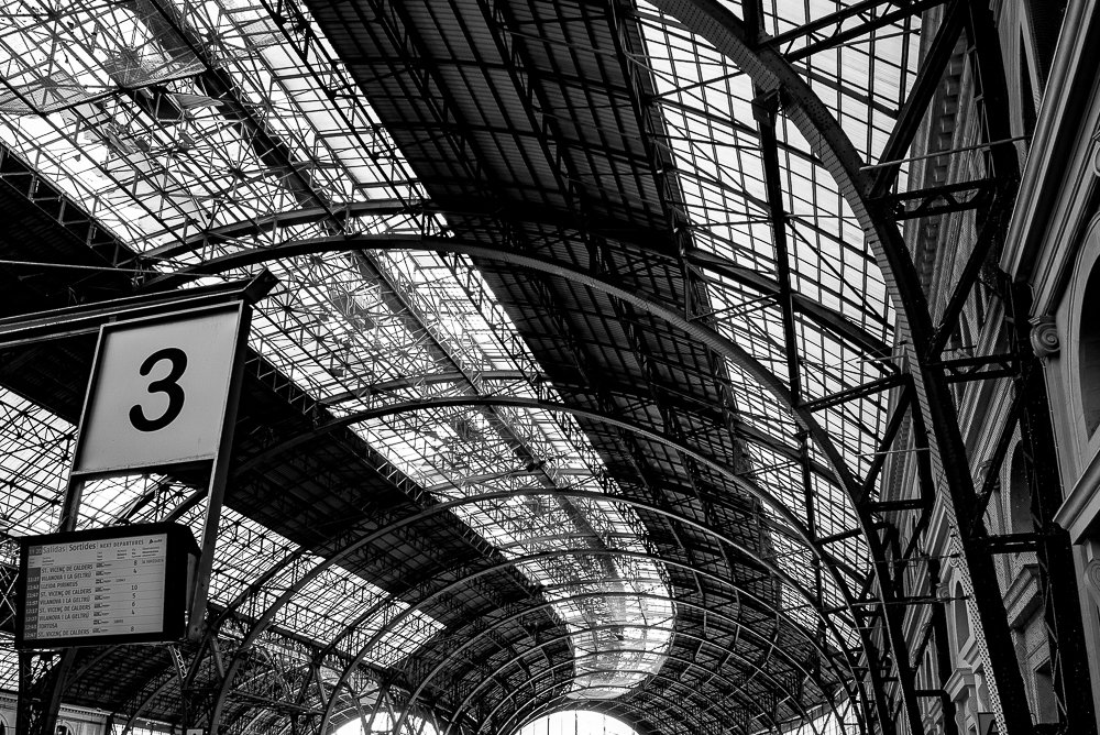 Train Station, Barcelona, Spain