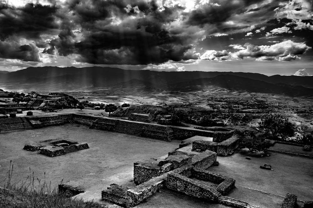 Monte Albán, from the peak