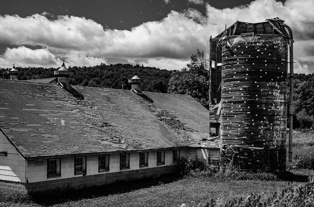 Old Barn & Silo, Philmont, NY