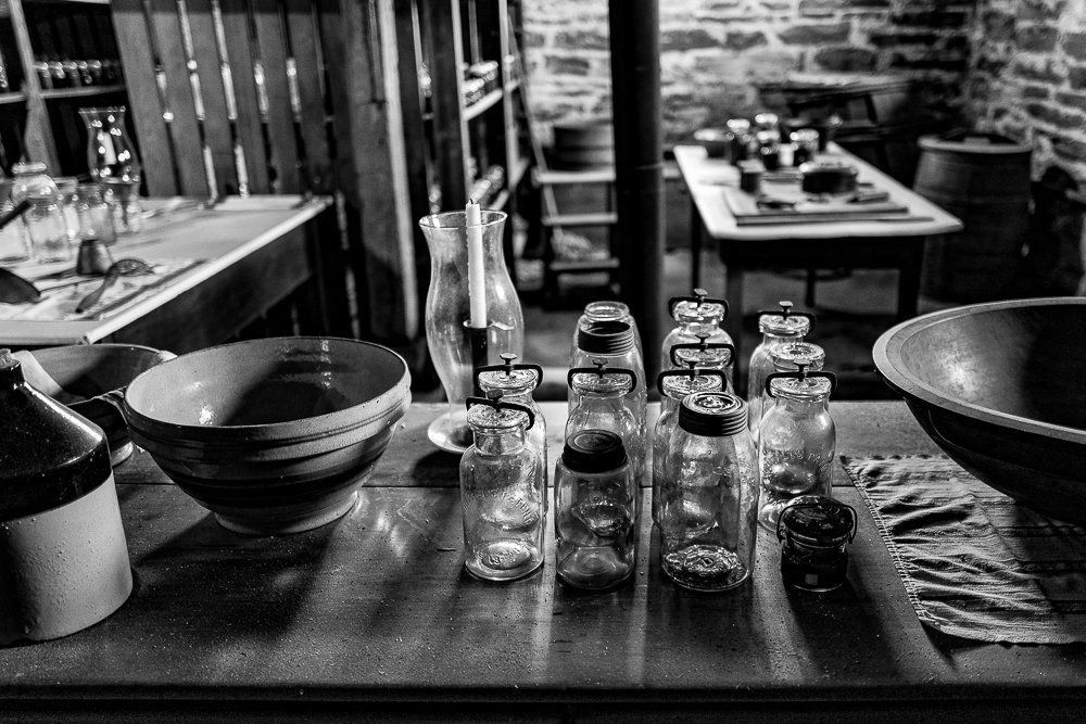 CANNING JARS, SHAKER VILLAGE, HANCOCK MA.jpg