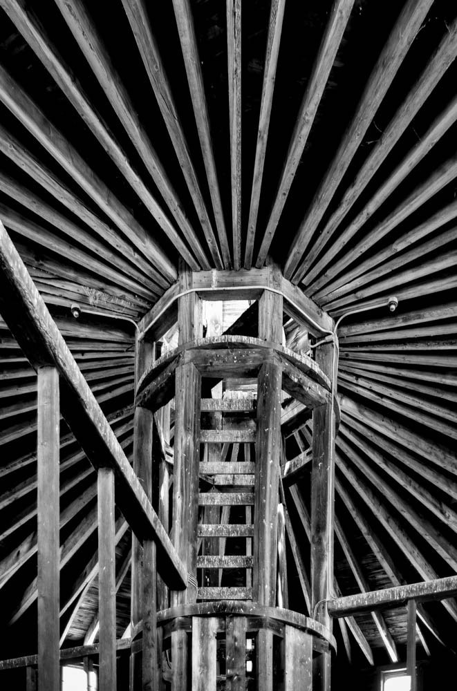 Round Barn Interior, Shaker Village, Hancok MA